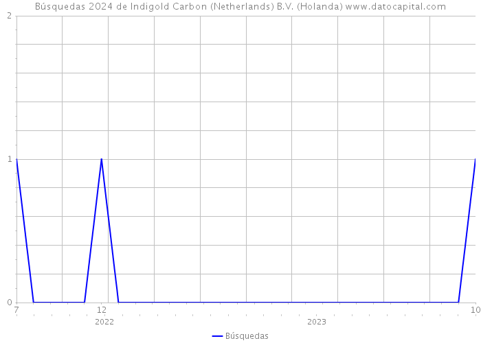 Búsquedas 2024 de Indigold Carbon (Netherlands) B.V. (Holanda) 