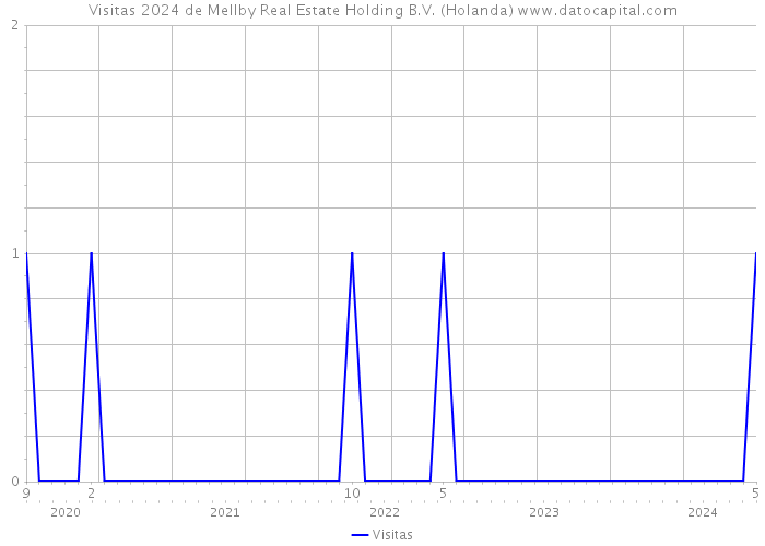 Visitas 2024 de Mellby Real Estate Holding B.V. (Holanda) 