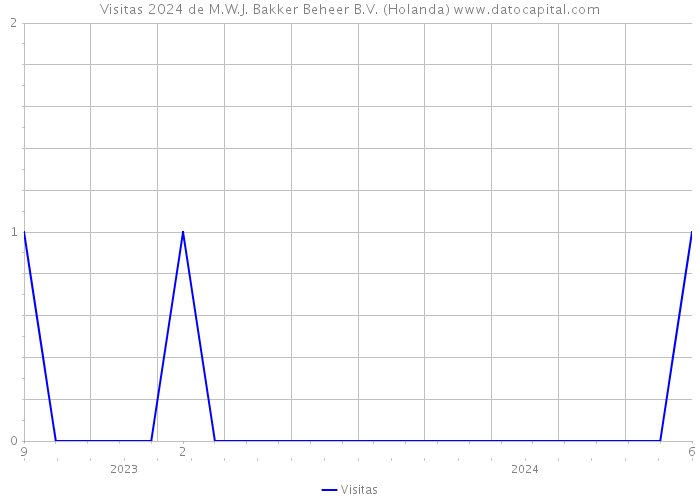 Visitas 2024 de M.W.J. Bakker Beheer B.V. (Holanda) 