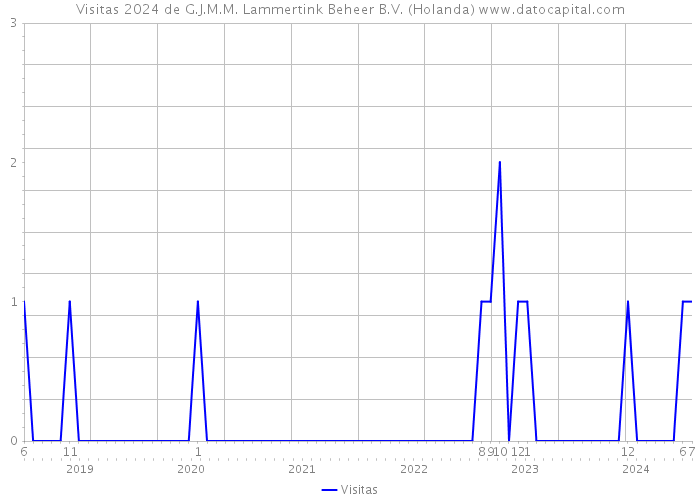 Visitas 2024 de G.J.M.M. Lammertink Beheer B.V. (Holanda) 