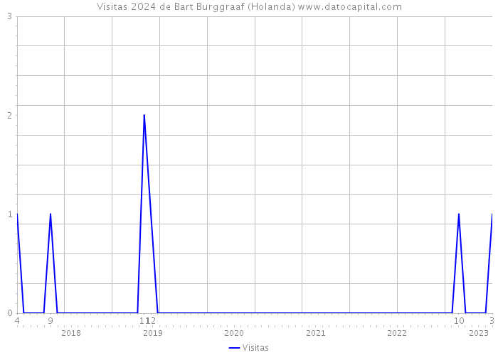 Visitas 2024 de Bart Burggraaf (Holanda) 