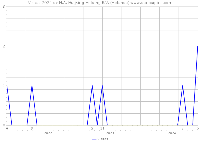 Visitas 2024 de H.A. Huijsing Holding B.V. (Holanda) 