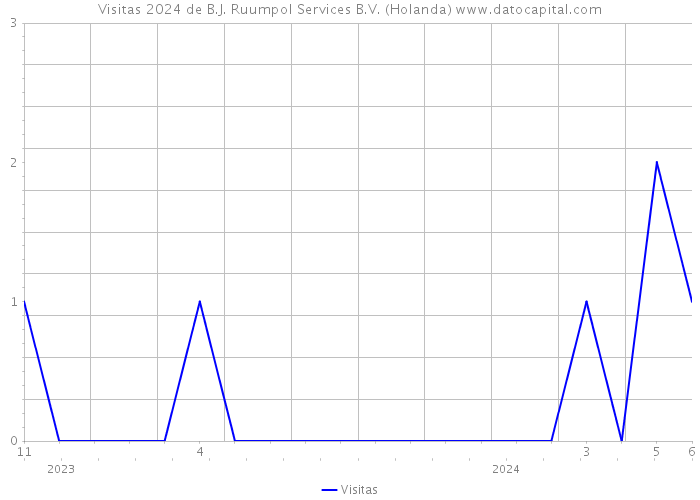 Visitas 2024 de B.J. Ruumpol Services B.V. (Holanda) 