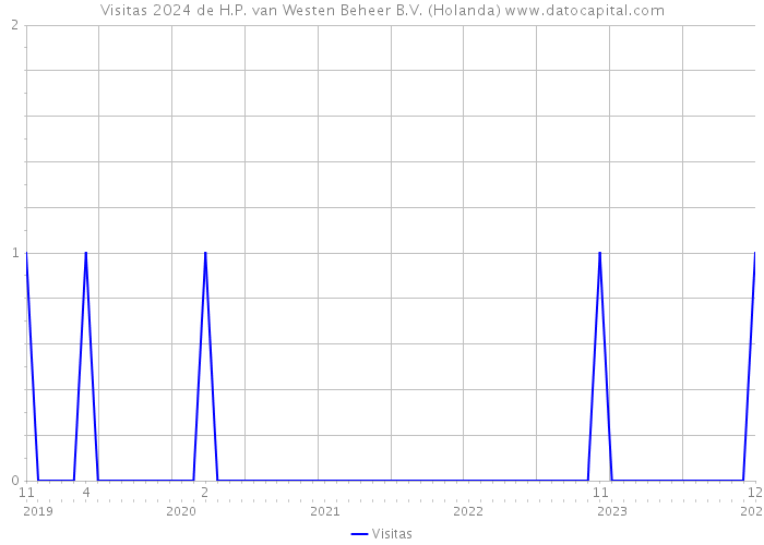 Visitas 2024 de H.P. van Westen Beheer B.V. (Holanda) 