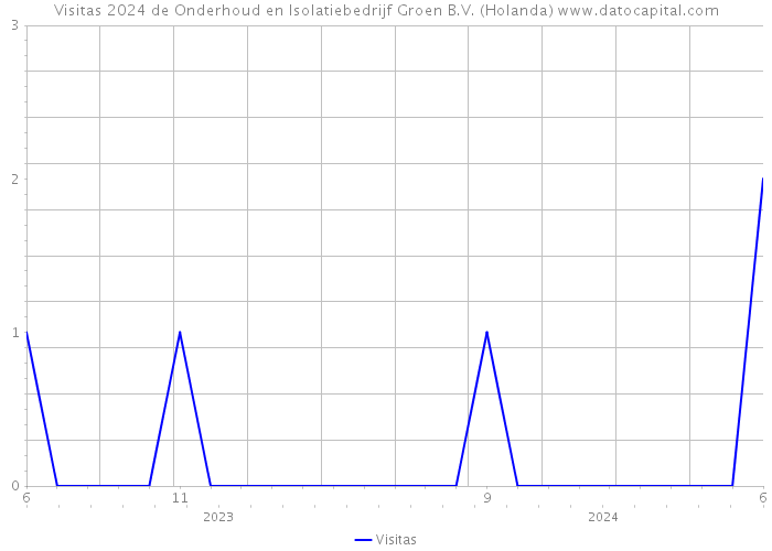 Visitas 2024 de Onderhoud en Isolatiebedrijf Groen B.V. (Holanda) 