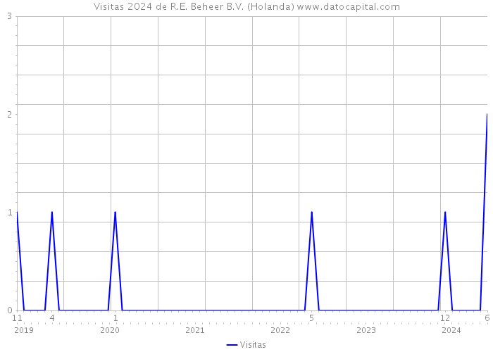 Visitas 2024 de R.E. Beheer B.V. (Holanda) 