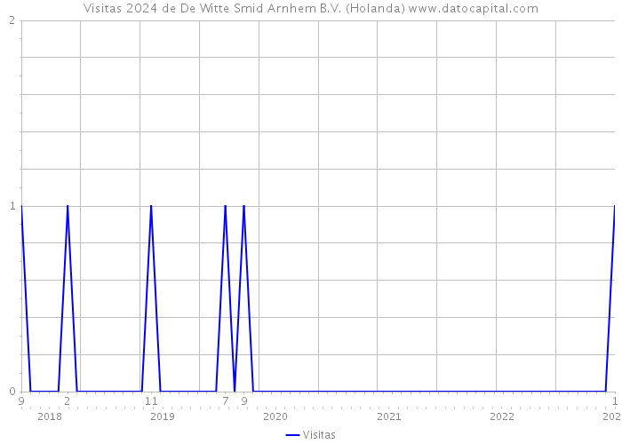 Visitas 2024 de De Witte Smid Arnhem B.V. (Holanda) 