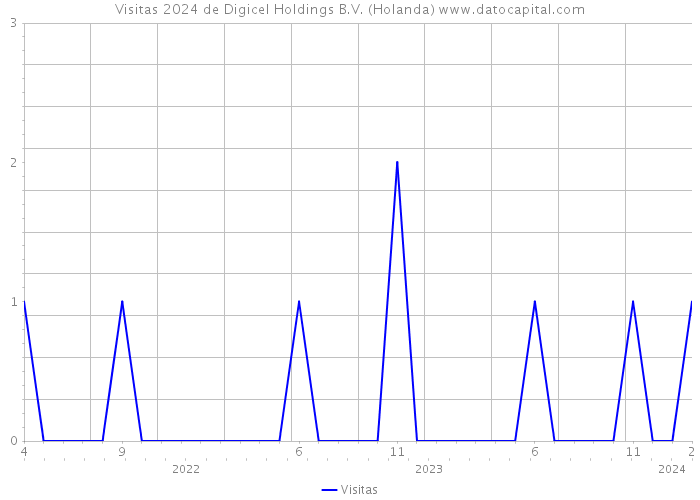 Visitas 2024 de Digicel Holdings B.V. (Holanda) 