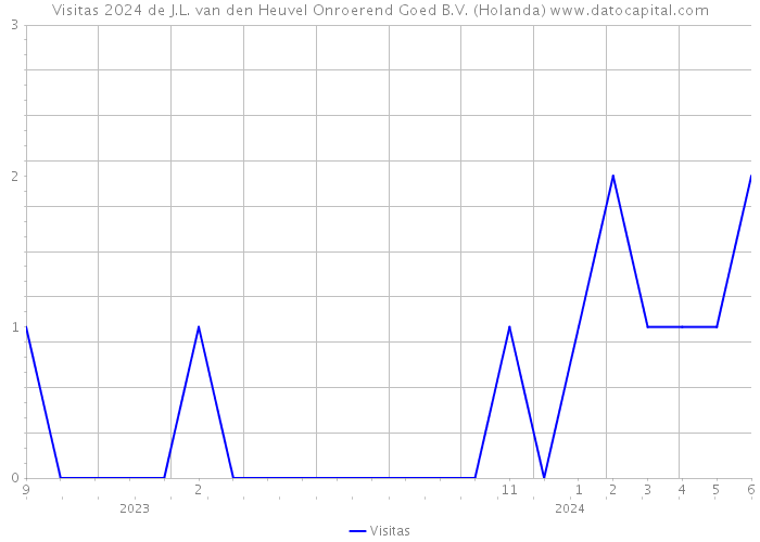 Visitas 2024 de J.L. van den Heuvel Onroerend Goed B.V. (Holanda) 