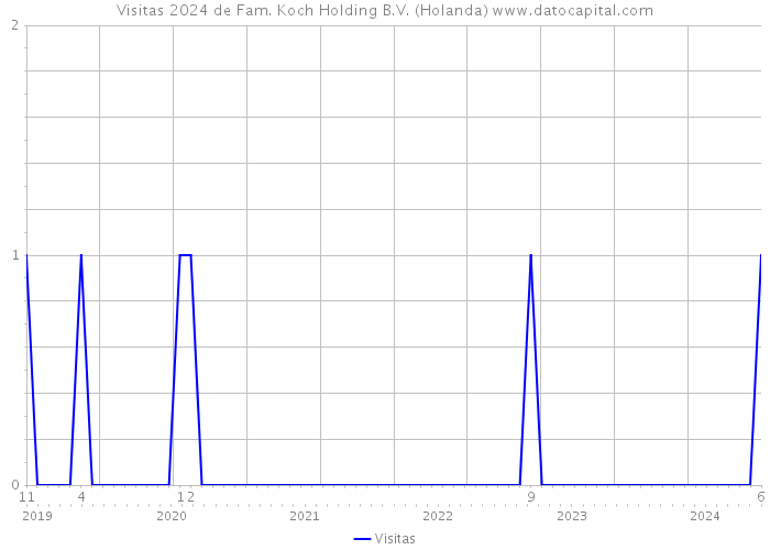 Visitas 2024 de Fam. Koch Holding B.V. (Holanda) 