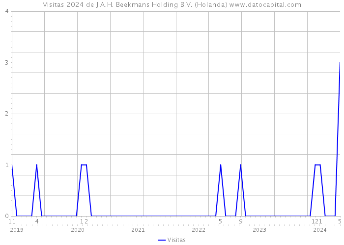 Visitas 2024 de J.A.H. Beekmans Holding B.V. (Holanda) 