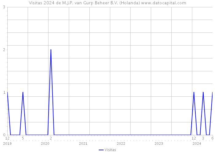 Visitas 2024 de M.J.P. van Gurp Beheer B.V. (Holanda) 