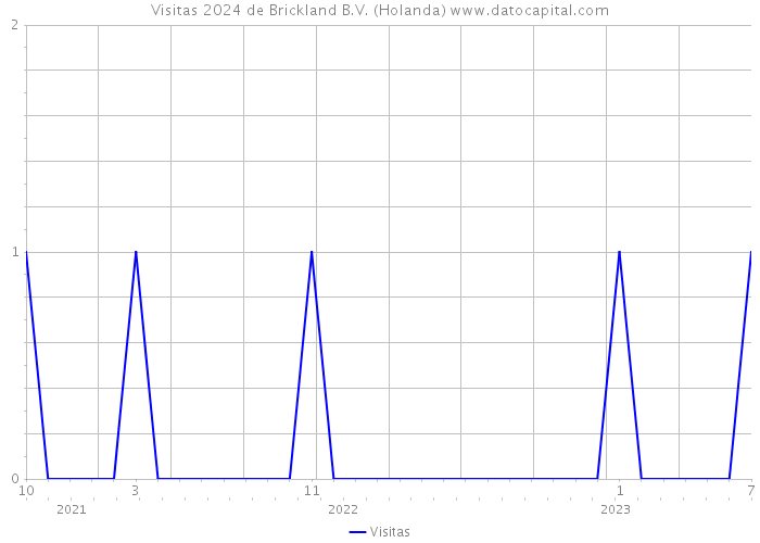 Visitas 2024 de Brickland B.V. (Holanda) 