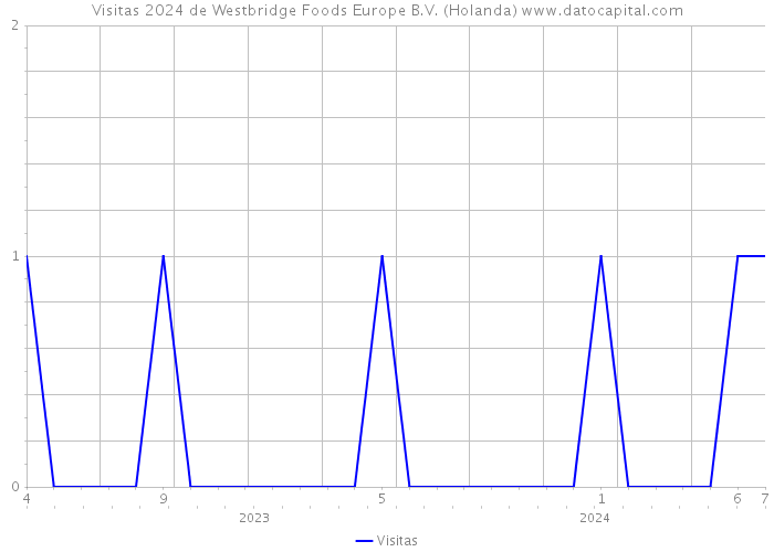 Visitas 2024 de Westbridge Foods Europe B.V. (Holanda) 