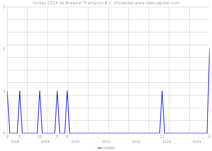 Visitas 2024 de Breewel Transport B.V. (Holanda) 