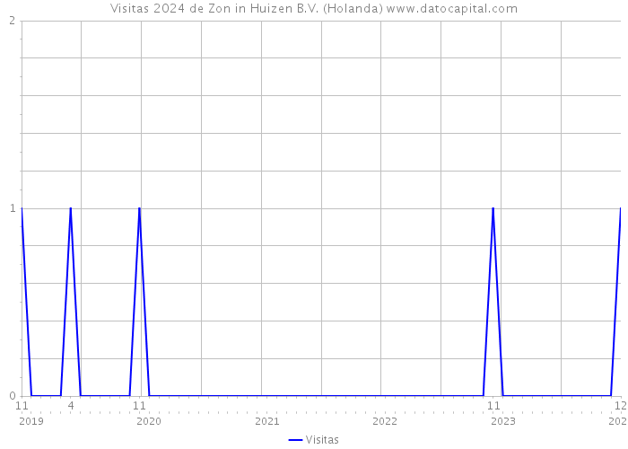 Visitas 2024 de Zon in Huizen B.V. (Holanda) 