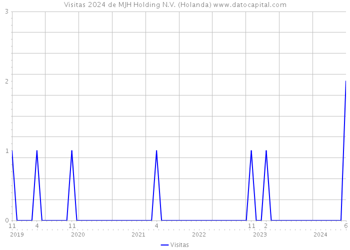 Visitas 2024 de MJH Holding N.V. (Holanda) 