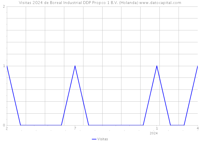 Visitas 2024 de Boreal Industrial DDP Propco 1 B.V. (Holanda) 