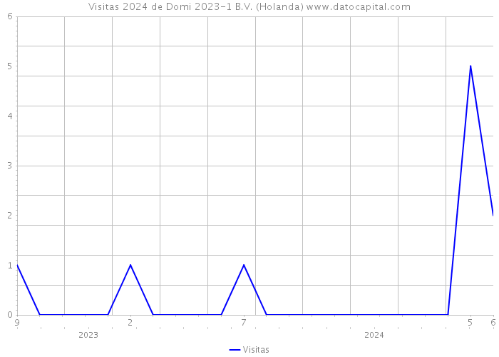 Visitas 2024 de Domi 2023-1 B.V. (Holanda) 