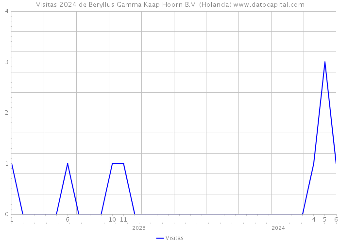 Visitas 2024 de Beryllus Gamma Kaap Hoorn B.V. (Holanda) 