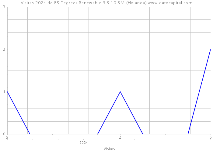 Visitas 2024 de 85 Degrees Renewable 9 & 10 B.V. (Holanda) 