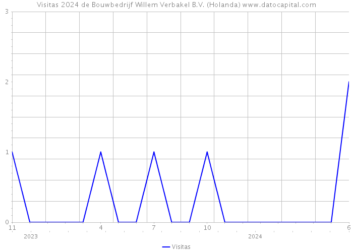 Visitas 2024 de Bouwbedrijf Willem Verbakel B.V. (Holanda) 