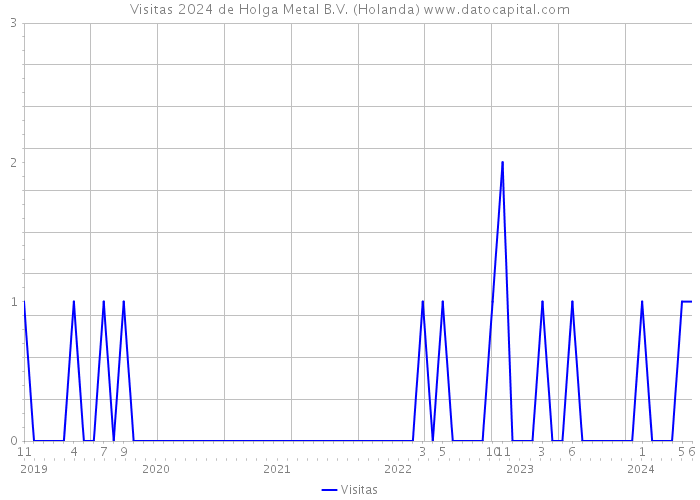Visitas 2024 de Holga Metal B.V. (Holanda) 