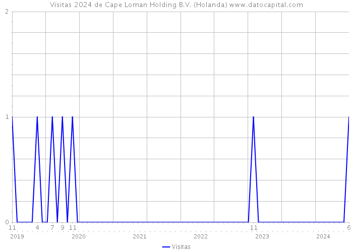 Visitas 2024 de Cape Loman Holding B.V. (Holanda) 