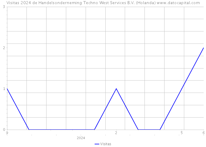 Visitas 2024 de Handelsonderneming Techno West Services B.V. (Holanda) 