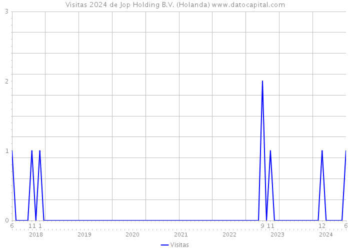 Visitas 2024 de Jop Holding B.V. (Holanda) 