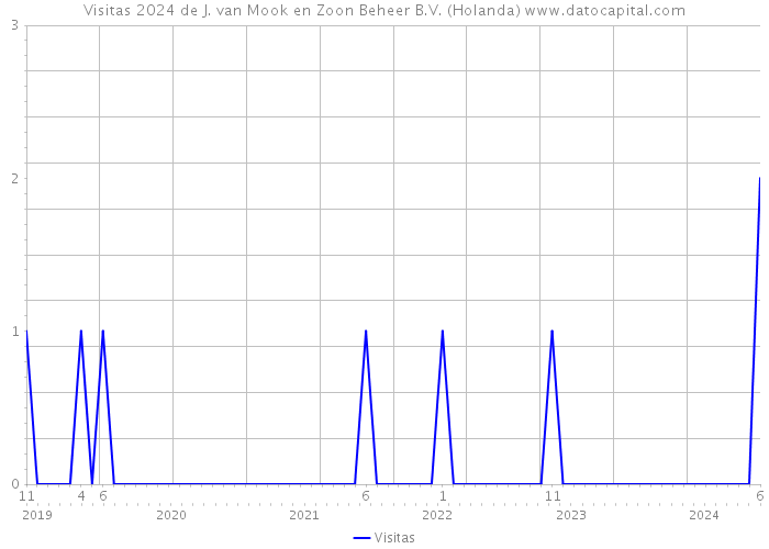 Visitas 2024 de J. van Mook en Zoon Beheer B.V. (Holanda) 