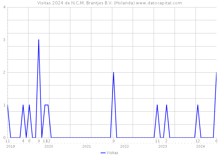 Visitas 2024 de N.C.M. Brantjes B.V. (Holanda) 