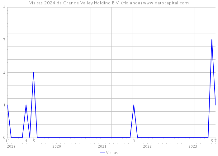 Visitas 2024 de Orange Valley Holding B.V. (Holanda) 