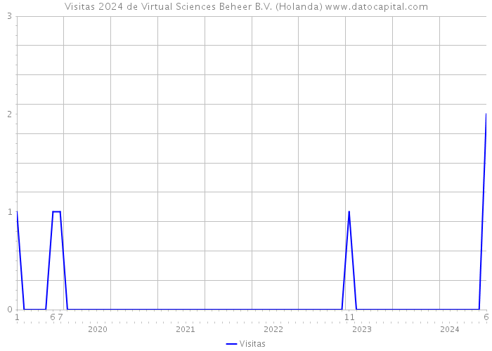 Visitas 2024 de Virtual Sciences Beheer B.V. (Holanda) 