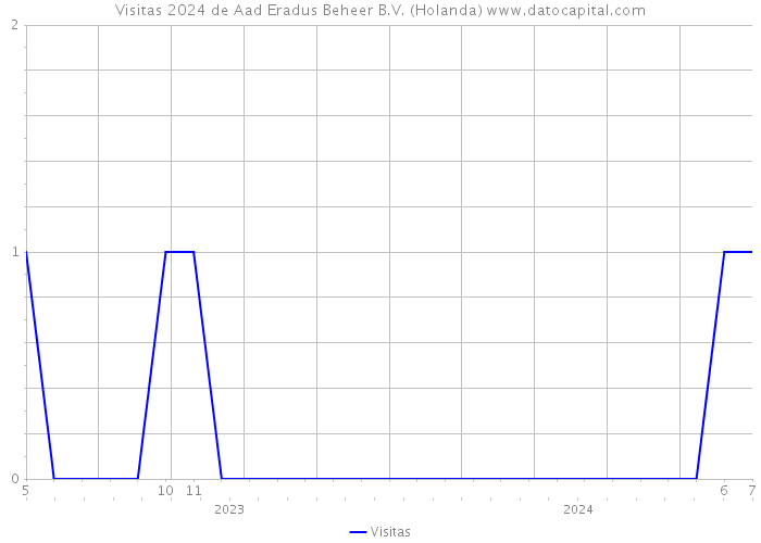 Visitas 2024 de Aad Eradus Beheer B.V. (Holanda) 