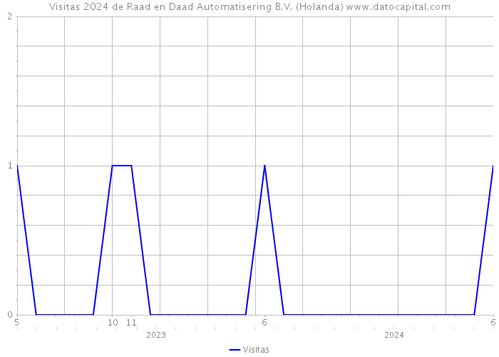 Visitas 2024 de Raad en Daad Automatisering B.V. (Holanda) 