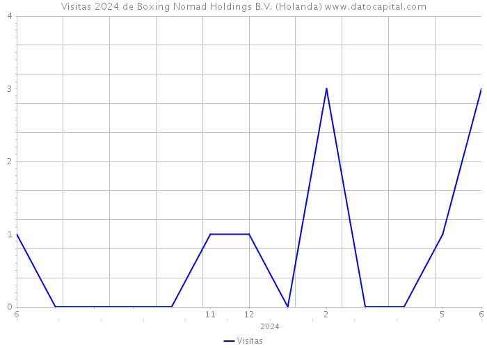 Visitas 2024 de Boxing Nomad Holdings B.V. (Holanda) 