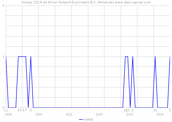 Visitas 2024 de Motel Nuland Exploitatie B.V. (Holanda) 