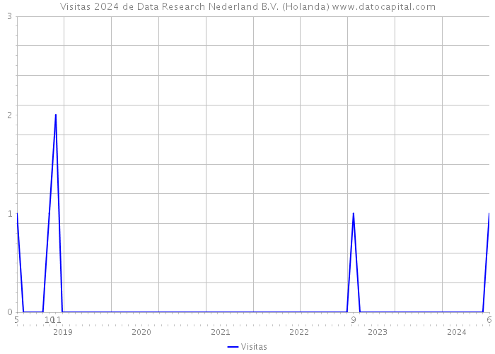 Visitas 2024 de Data Research Nederland B.V. (Holanda) 