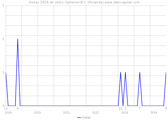 Visitas 2024 de Velzo Gameren B.V. (Holanda) 