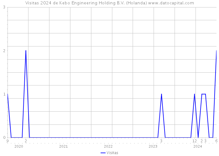 Visitas 2024 de Kebo Engineering Holding B.V. (Holanda) 