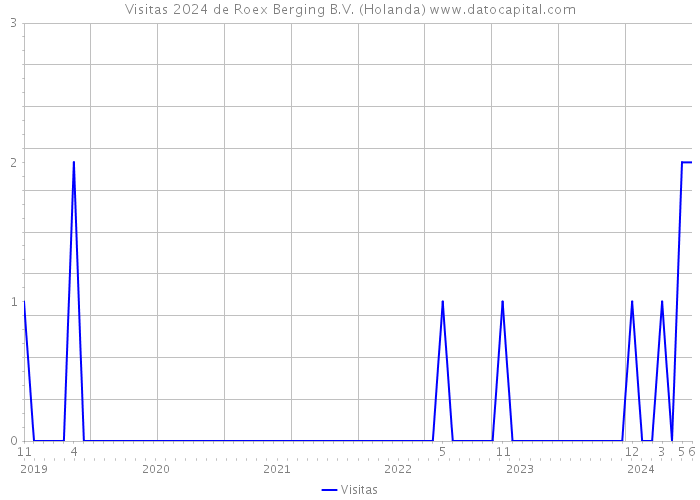 Visitas 2024 de Roex Berging B.V. (Holanda) 