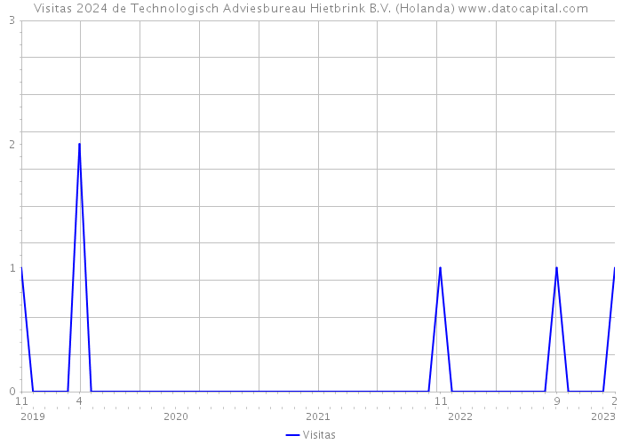 Visitas 2024 de Technologisch Adviesbureau Hietbrink B.V. (Holanda) 