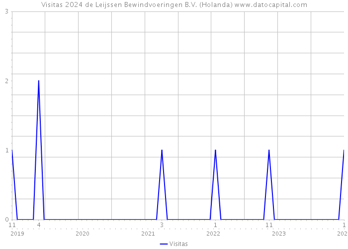 Visitas 2024 de Leijssen Bewindvoeringen B.V. (Holanda) 