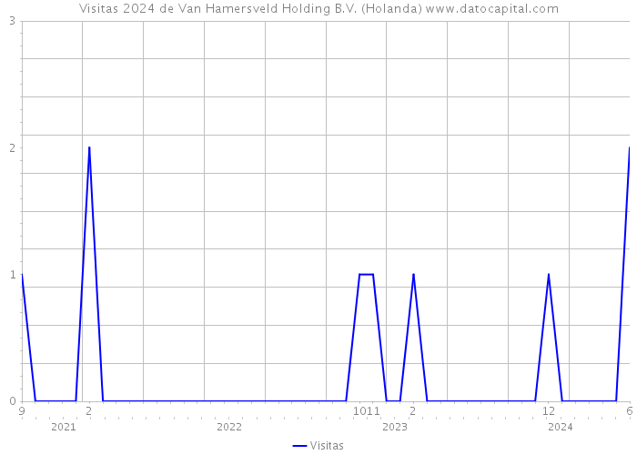 Visitas 2024 de Van Hamersveld Holding B.V. (Holanda) 