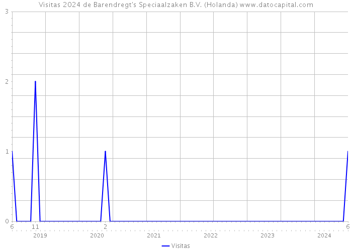 Visitas 2024 de Barendregt's Speciaalzaken B.V. (Holanda) 