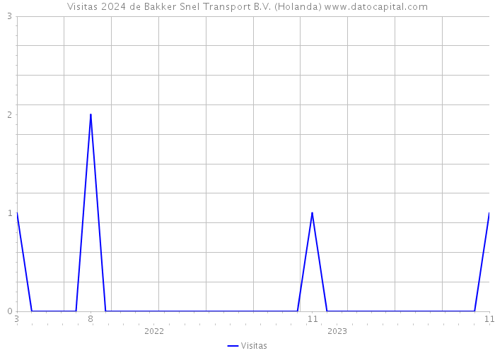 Visitas 2024 de Bakker Snel Transport B.V. (Holanda) 