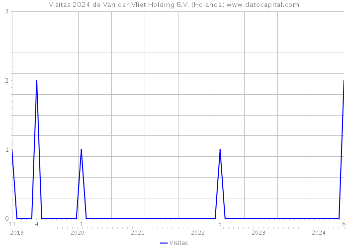 Visitas 2024 de Van der Vliet Holding B.V. (Holanda) 