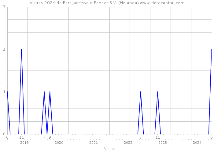 Visitas 2024 de Bart Jaartsveld Beheer B.V. (Holanda) 