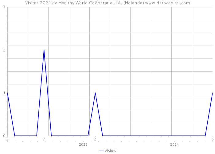 Visitas 2024 de Healthy World Coöperatie U.A. (Holanda) 